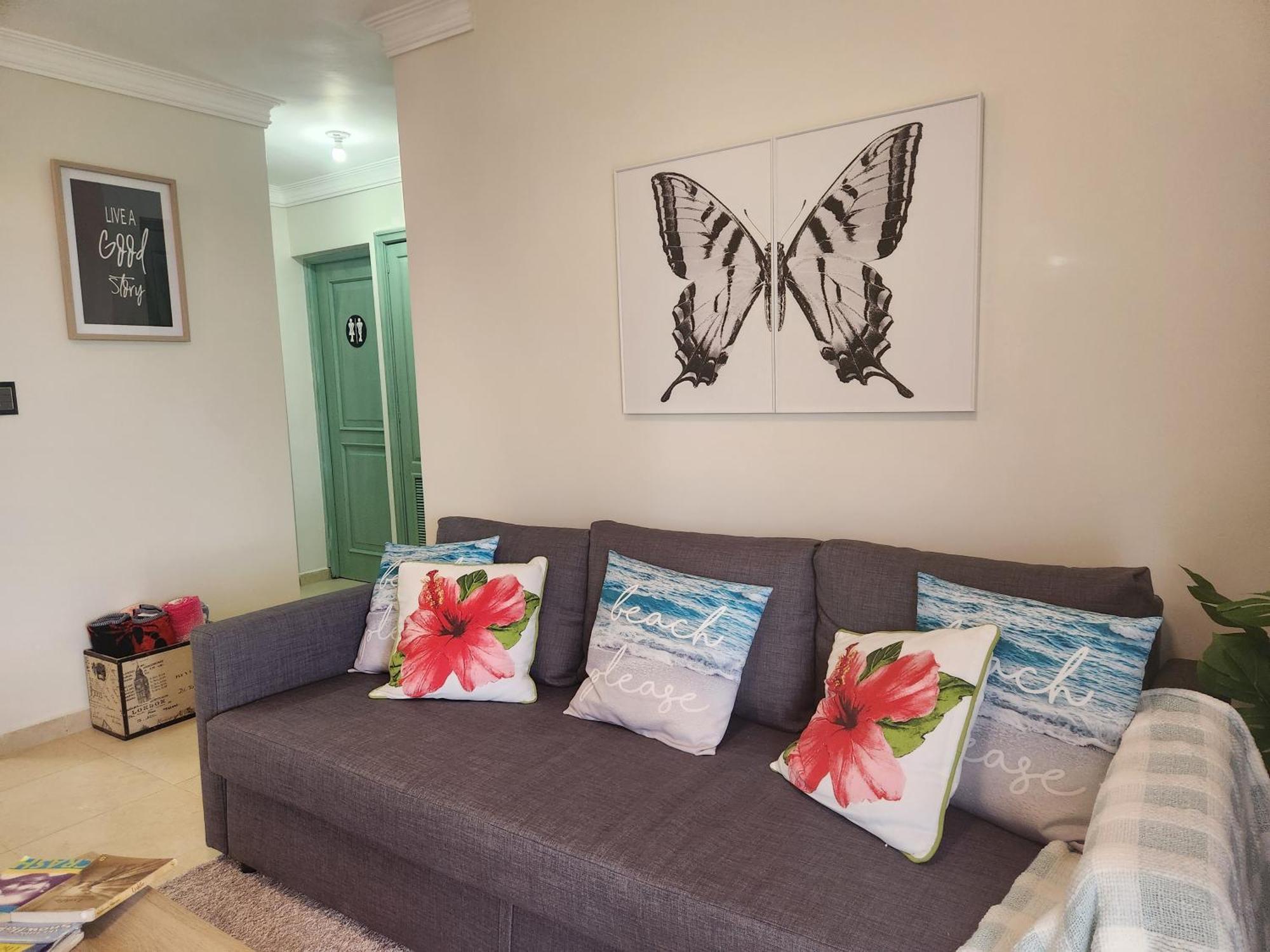 Casita Linda Larimar - 2Br Apartment With Rooftop, Bay Views, Fast Wifi, Near Beach In Barahona Экстерьер фото